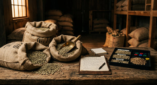 SCA Green Coffee Intermediate course at Tasse Coffee Roastery