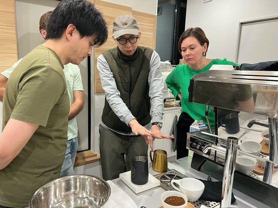 Latte Art Workshop in Tokyo