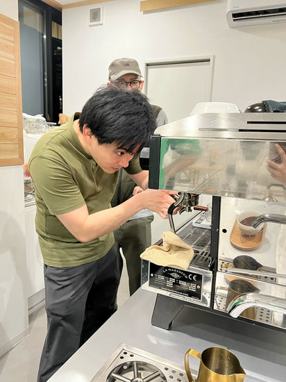 Latte Art Workshop in Tokyo